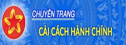 Chuyên trang cải cách hành chính