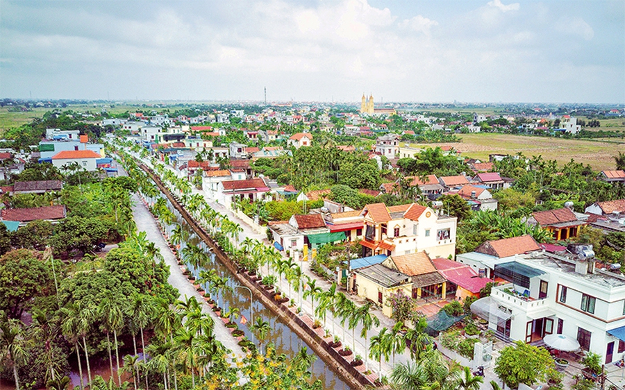 Quy định mới khung tiêu chuẩn xã, phường, thị trấn tiêu biểu